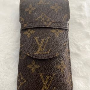 Authentic Louis Vuitton Etui a Lunette Rabat Glasses Case